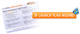 Launch Hosting Plan Wizard